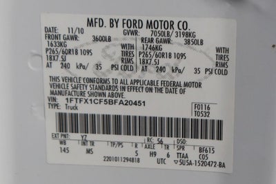 2011 Ford F-150 XLT