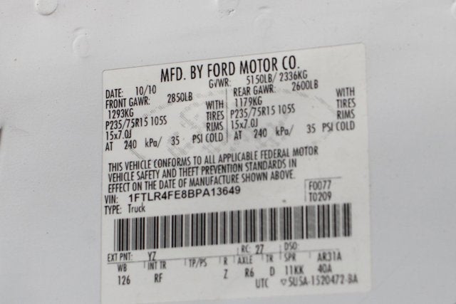 2011 Ford Ranger XLT