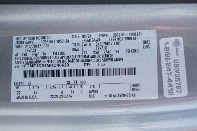 2021 Ford F-150 XL