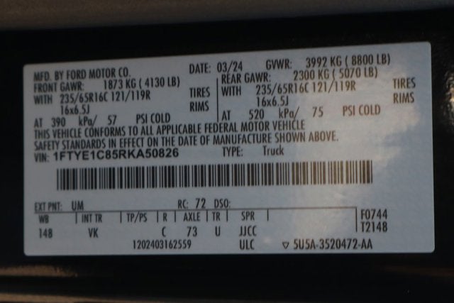 2024 Ford Transit-150 Base