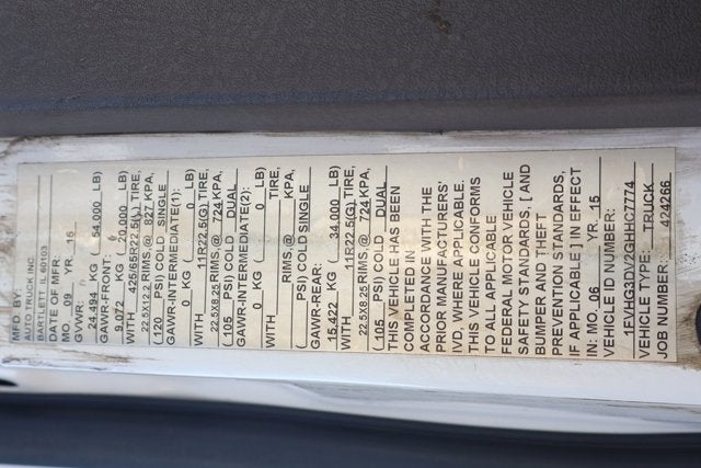 2016 Freightliner 114SD Base