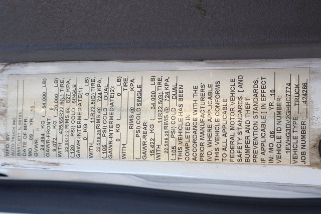 2016 Freightliner 114SD Base