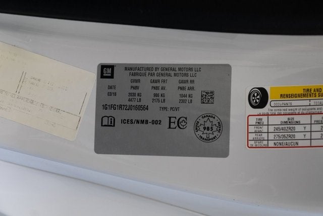 2018 Chevrolet Camaro SS