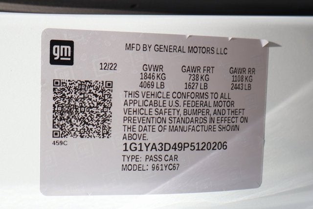 2023 Chevrolet Corvette Stingray