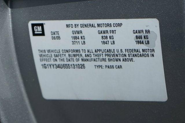 2005 Chevrolet Corvette Base