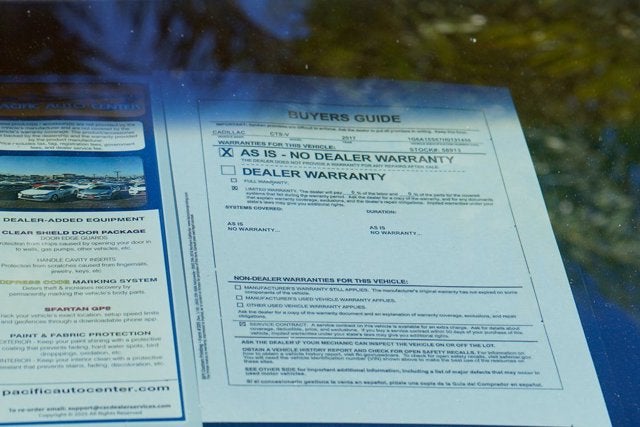 2017 Cadillac CTS-V Sedan Luxury Package