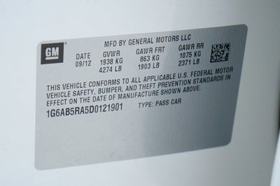 2013 Cadillac ATS 2.5L Luxury
