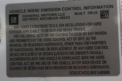 2019 Chevrolet Silverado 3500HD Work Truck