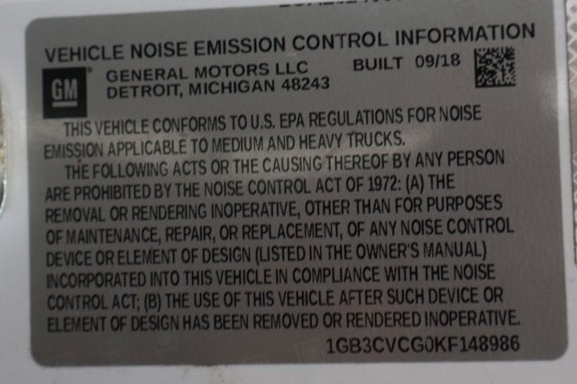 2019 Chevrolet Silverado 3500HD Work Truck