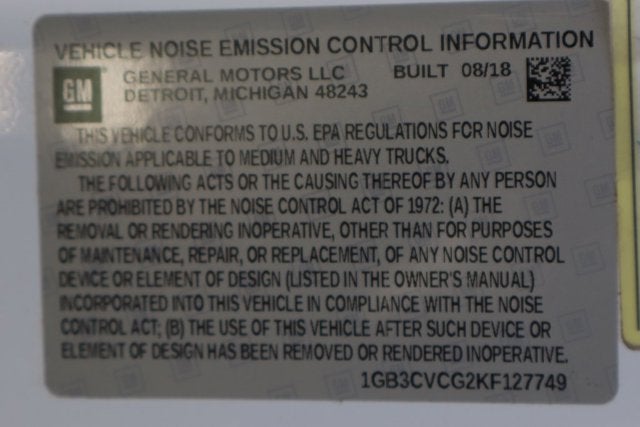 2019 Chevrolet Silverado 3500HD Work Truck