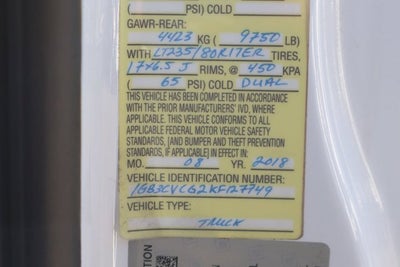 2019 Chevrolet Silverado 3500HD Work Truck