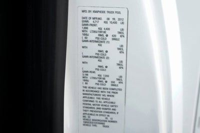 2012 Chevrolet Silverado 3500HD Work Truck