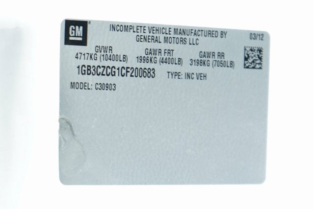 2012 Chevrolet Silverado 3500HD Work Truck