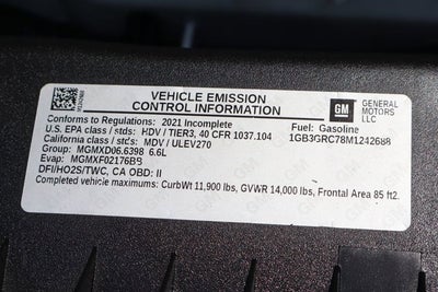 2021 Chevrolet Express 3500 Work Van