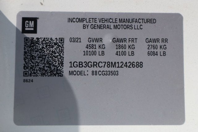 2021 Chevrolet Express 3500 Work Van