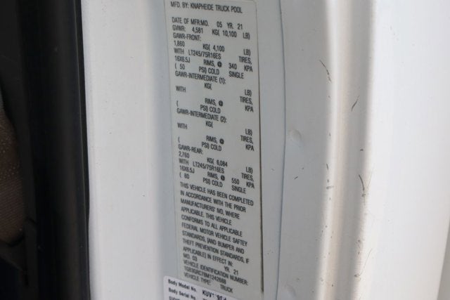 2021 Chevrolet Express 3500 Work Van