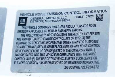 2020 Chevrolet Silverado 3500HD Work Truck