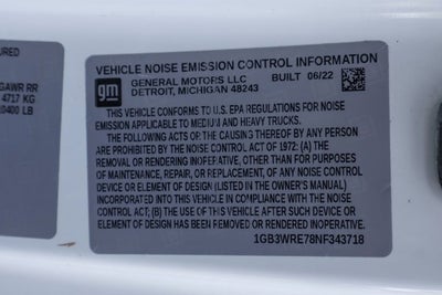 2022 Chevrolet Silverado 3500HD Work Truck