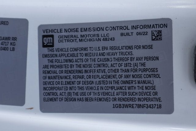 2022 Chevrolet Silverado 3500HD Work Truck