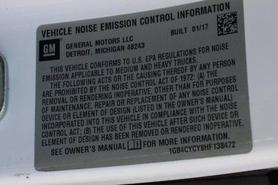 2017 Chevrolet Silverado 3500HD Work Truck