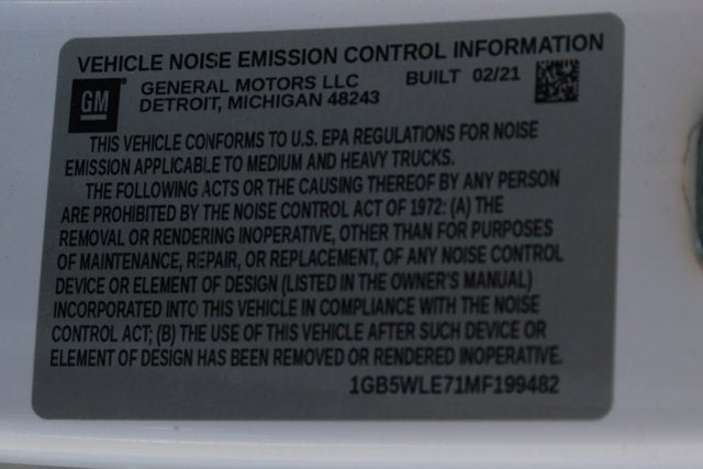 2021 Chevrolet Silverado 2500HD Work Truck