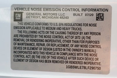 2020 Chevrolet Silverado 2500HD Work Truck