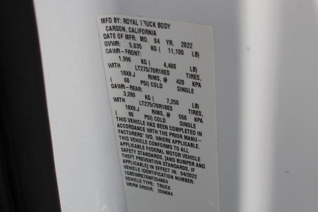 2022 Chevrolet Silverado 3500HD Work Truck