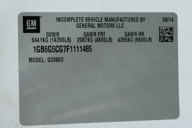 2015 Chevrolet Express 4500 Base