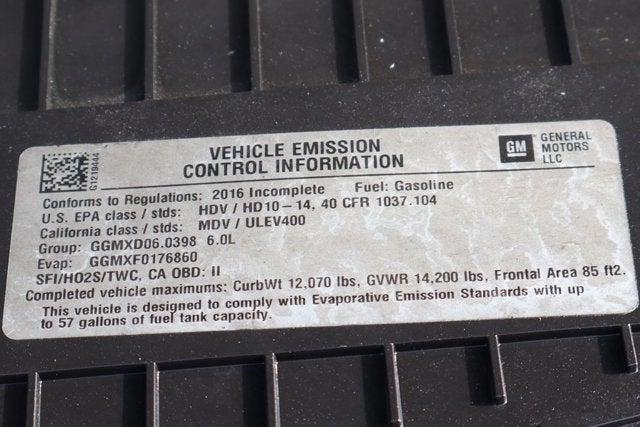 2016 Chevrolet Express 4500 Base