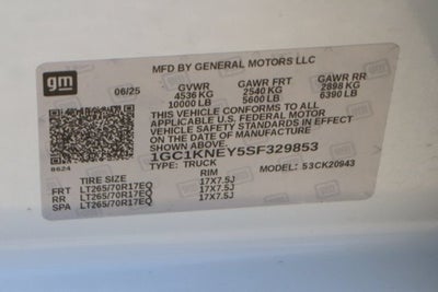 2025 Chevrolet Silverado 2500HD LT