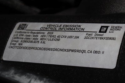 2019 Chevrolet Silverado 2500HD LTZ