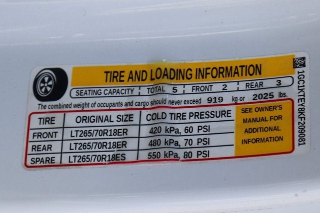 2019 Chevrolet Silverado 2500HD LTZ