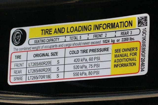 2016 Chevrolet Silverado 2500HD LTZ