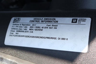 2017 Chevrolet Silverado 2500HD LTZ