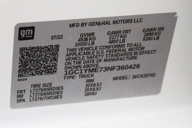 2022 Chevrolet Silverado 2500HD Custom