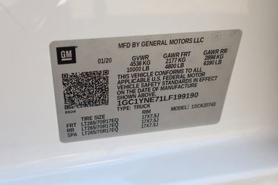 2020 Chevrolet Silverado 2500HD LT