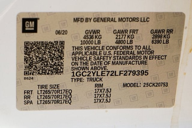 2020 Chevrolet Silverado 2500HD Work Truck