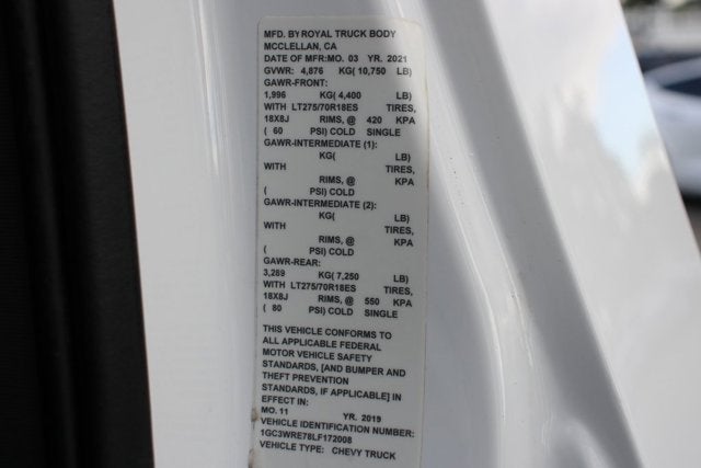 2020 Chevrolet Silverado 3500HD Work Truck