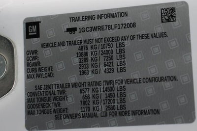 2020 Chevrolet Silverado 3500HD Work Truck