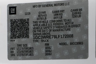 2020 Chevrolet Silverado 3500HD Work Truck