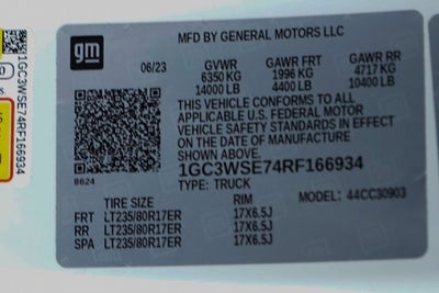 2024 Chevrolet Silverado 3500HD LT