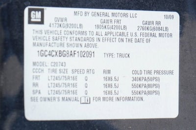 2010 Chevrolet Silverado 2500HD LT