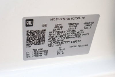 2023 Chevrolet Silverado 2500HD Work Truck