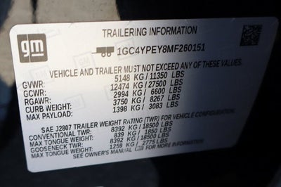 2021 Chevrolet Silverado 2500HD LTZ