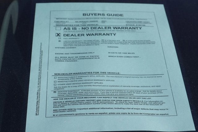 2021 Chevrolet Silverado 2500HD LTZ