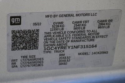 2022 Chevrolet Silverado 2500HD High Country