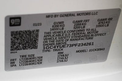 2023 Chevrolet Silverado 3500HD LTZ