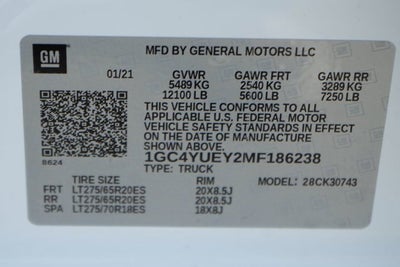 2021 Chevrolet Silverado 3500HD LTZ