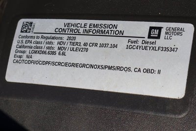 2020 Chevrolet Silverado 3500HD LTZ