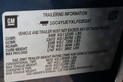 2020 Chevrolet Silverado 3500HD LTZ